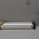 AOSKY Cordless Blackout Roller Shades, 43" W x 72" H, Linen White