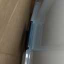 IRIS USA 72 Qt Stackable Plastic Storage Bins with Lids, 6 Pack - BPA-Free, Made in USA - See-Through Organizing Solution, Latches, Durable Nestable Containers, Secure Pull Handle - Clear