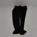 Conceited Luxe Leggings Velvet or Vegan Leather  (Medium, Black)