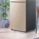 Refrigerator Mat, Clear Anti-Slip PVC Floor Protector, 2mm Thickness Scratch-Resistant Floor Mat
