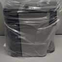 Hot & Iced Coffee Maker with Bold Setting, Single Serve Coffee Maker for K Cup and Grounds, 6-14 Oz Brew Sizes, 50 Oz Removable Water Tank, One Cup Coffee Machine with Reusable Filter, Black