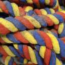 40FT Tug of War Rope for Summer Games, Natural Twisted Cotton Rope Outdoors Yard Backyard Camping Lawn Game for Team Building Activities Field Day Family Reunion Birthday Party