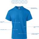 Gildan Adult Heavy Cotton T-Shirt, Style G5000, Multipack (Pink, XXL)