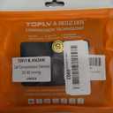 TOFLY Calf Compression Sleeve for Men & Women, 1 Pair, Footless Compression Socks 20-30mmHg for Leg Support, Shin Splint, Pain Relief, Swelling, Varicose Veins, Maternity, Nursing, Travel, Black S