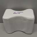 C CUSHION LAB Extra Support Orthopedic Knee Pillow for Side Sleepers - Healthy Alignment Leg Pillow for Sleeping - Hip, Pregnancy, Sciatica, & Back Pain Relief - Memory Foam Contour Wedge - Medium Size