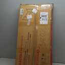 WOHOMO Folding Desk, Small Foldable Desk 31.5" for Small Spaces, Space Saving Computer Table Writing Workstation for Home Office, Easy Assembly, Oak (Beige)