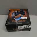 sktome Gaming Voice Changer Headset with Mic, Cool LED Light Over-Ear Headphones with Volume Control, Noise Reduction Voice Changer Gaming Headset for PS4/PS5/Xbox One/PC/Phone/Laptops(Blue)