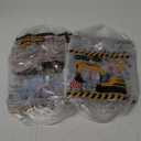 Aliceset 20 Pcs Construction Party Goodie Bags with Handles Construction Themed Party Favors Truck Theme Treat Bags for Birthday Decoration Baby Shower Supplies, 8 x 8 x 3.15 Inch