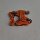 Cat Harness and Leash Set for Walking Escape Proof for Small Large cat Kitten Harness with ID tag Pocket (Orange,XS)