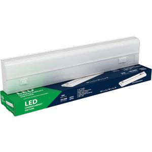 18 inch Hardwired Under Cabinet Lights, 2 Color Settings - 3000K (Soft White) and 4000K (Cool White), Under Cabinet Lighting, Dimmable Under Counter Lights, Under-Counter Light Fixtures