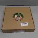 Christmas Tree Topper Farmhouse Christmas Decor Christmas Tree Decorations Rattan Natural Christmas Tree Star with 10 Warm LED Lights for Rustic Christmas Ornaments Holiday Seasonal Decoration 10 Inch