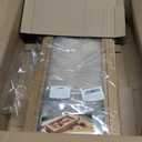 10 Pack Large Bakery Boxes with Window, 22x9.8x3.15 Inch Cookie Boxes, Cardboard Pastry Boxes, Brown Treat Box for Gift Giving, Baking Pies, Cakes, Muffins and Desserts (XL), Extra Large