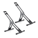 Bike Floor Stand Rack- Indoor Bike Stand for Garage/Home - Bike Storage Bicycle Parking Rack Fit 20”-29” Mountain Road Bikes (2 Bike Rack)