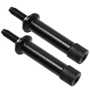 2PCS Motorcycle Seat Bolts for TRIUMPH Bonneville SE 09-13 for TRIUMPH Bonneville T100 01-15 for TRIUMPH Scrambler 865 06-15 for TRIUMPH Thruxton 865 04-15, Quick Release Long Extended Free Screw Tool