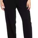 Briggs New York Plus Size Pull on Dress Pant Average & Short Length, Black, 20WS