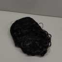 MOONSHOW Short Curly Wigs for Black Women Pixie Cut Wig Curly Bob Wigs for Black Women Short Wig with Bangs Synthetic Afro Wigs Black Curly Wigs for African American Women (Natural Black)