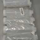 Restaurantware First In First Out 16 Ounce Condiment Squeeze Bottle 6 Refillable Lid FIFO Squeeze Bottle - Precision Dispensing Tip Flexible Clear Plastic Squeeze Bottle For Sauces