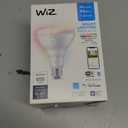 WiZ 65W BR30 Color LED Smart Bulb - Pack of 1 - E26- Indoor - Connects to Your Existing Wi-Fi - Control with Voice or App + Activate with Motion - Matter Compatible