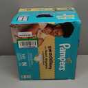 Pampers Swaddlers Diapers, Size 0 (up to 10 lbs), 140 Count, Absorbent, Keeps Baby Dry and Comfortable, Skin Safe Disposable Baby Diaper 