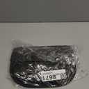 Car Seat Gap Filler, Leather Car Holder Gap Bag, Universal Car Storage Box for Front Seats, Car Seat Gap Organizer Accessories for Phones, Glasses, Keys, Cards (Black)