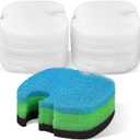 AQUANEAT Replacement Canister Filter Pads Compatible with SUNSUN HW-304B/404B/704B/3000 CF500 Aquarium Filter Media Generic Floss