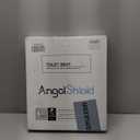 Round Toilet Seat Molded Wood Toilet Seat with Quietly Close and Quick Release Hinges, Easy to Install also Easy to Clean by Angol Shiold (Round, Natural)