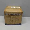 PETTEN Glass Cat Water Fountain, Ultra Quiet Automatic Pet Water Fountain for Cats, Easy Clean & Hygienic, No Plastic, Filtered Circulating Drinking Fountain for Indoor Cats (78oz/2.5L)