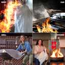 Prepared Hero Emergency Fire Blanket - 2 Pack - Fire Suppression for Kitchen, 40 x 40 Fiberglass Fire Blanket for Home