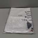 QEJ Funny Border Collie Kitchen Dish Towels, Every Meal You Make Every Bite You Take Decorative Hand Tea Towels for Kitchen, Border Collie Gifts for Women, 16x24 Inch