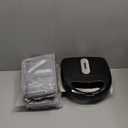 Waffle Maker 6 in 1, Walnut Cookie Maker, Panini Press Grill and Sandwich Maker, Donut Maker with Removable Non-Stick Plate