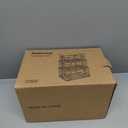 3 Pack Stackable Pantry Organizer,Stainless Steel Trash Bag Holder Dispenser,Kitchen Storage Organization for Kitchen Counter Sink,Laundry Room,Pantry, Black