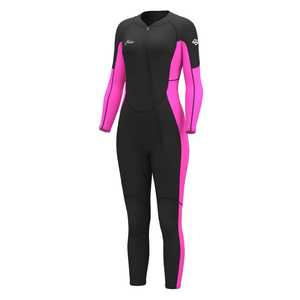 Hevto Women Wetsuit 3/2mm Neoprene Wet Suit Keep Warm in Cold Water for Surfing Swimming Diving 8