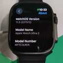 Apple Watch Ultra 2 (GPS + Cellular, 49MM) - Black Titanium Case with Black Ocean Band 