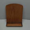 Beautiful Cookbook Stand for Your Kitchen Counter - Solid Wood Stand Easily Keeps Cook or Recipe Books Open for Convenient Cooking - Perfectly Fits Your iPad/Tablet and Enhances Any Kitchen Decor
