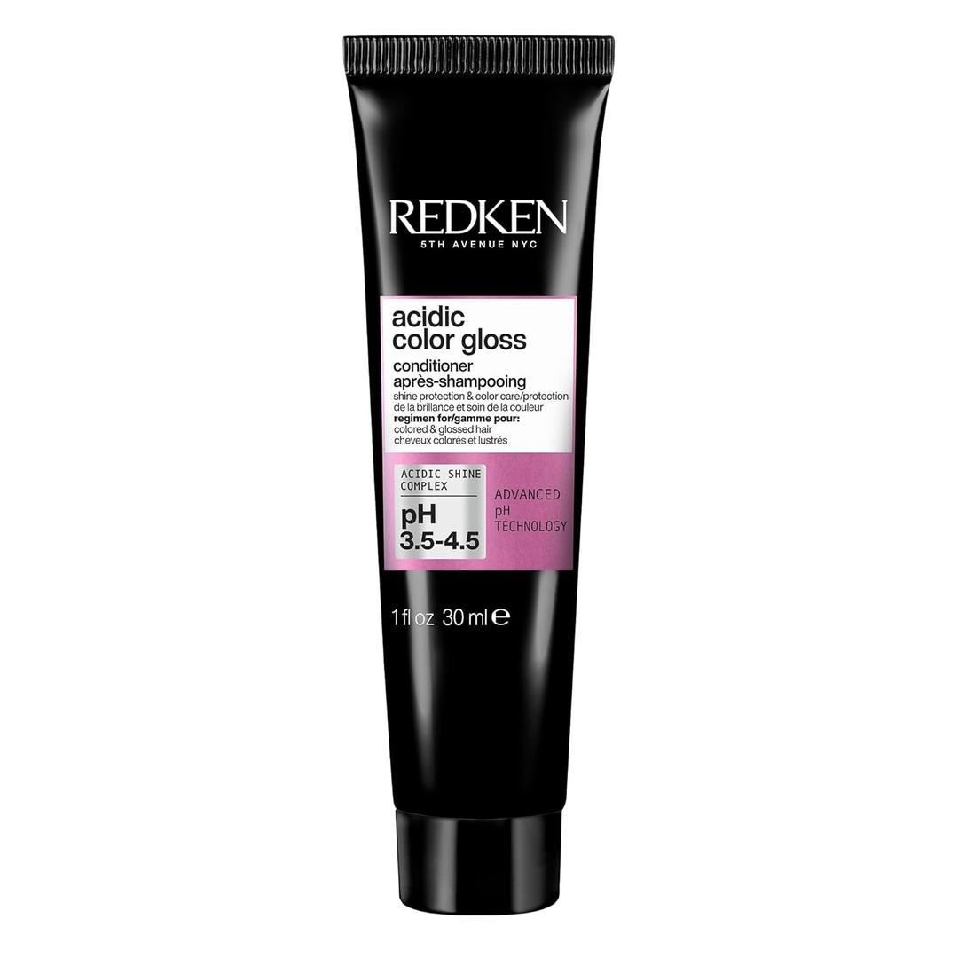 Redken Acidic Color Gloss Conditioner - Color Protection & Vibrancy, Salon-Grade Hair Shine, For Color-Treated Hair, 1 Fl Oz