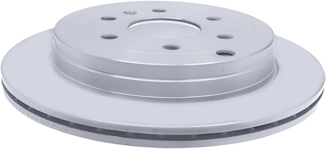 ACDelco Silver 18A2543AC (19327378) Coated Rear Disc Brake Rotor