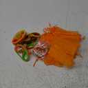 Liliful 72 Pcs Thanksgiving Fall Party Favors for Kids 24 Set Turkey Silicone Wristbands with Gift Tags and Organza Bags Thanksgiving Friendsgiving Goodie Bags for Classroom Students(Turkey Style)