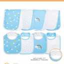 Baby Girl Clothes - Layette Gift Set for Baby Boys, Fits 0 to 3 Months Baby,Newborn Clothes & Accessories Set (Rain & Shine)