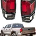 Driver and Passenger Side Tail Lights Replacement for Toyota Tacoma 2016-2020 Tail Lamp 8156004200 8155004200