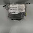 Messy Bun Hair Piece Elastic Drawstring 8inch Gray Loose Curly Bun Hair Extensions Synthetic Curly Yaki Hair Short Drawstring Ponytail for Women Daily Party Use(T1B/Gray) (T1B/Gray Salt and Pepper)