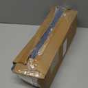 HOMBYS Quilted Placemats Set of 6 Washable-13x18 inches Rectangular Placemats for Kitchen Table-100% Cotton Fabric Rectangular Table Mats, (Sapphire Blue)