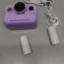 Instant Print Camera for Kids,2.4 Inch Screen Kids Instant Cameras, Christmas Birthday Gifts for Girls Age 3-12, Portable Toddler Toy for 3 4 5 6 7 8 9 10 Year Old Girls Boys Purple