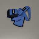 Myosource Kinetic Bands Tumble Pro X Ankle Straps Kit  Cheerleading Standing Tumbling Equipment, Gymnastics Backhandspring Trainer  Includes Flexibility Stunt Stretch Strap  Blue, Pink, Purple