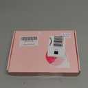 REECHO Hair Extensions, 4PCS Clip in Hair Extensions HE001 Natural Soft Synthetic Hairpieces for Women, Ash Brown with Platinum Blonde Highlights