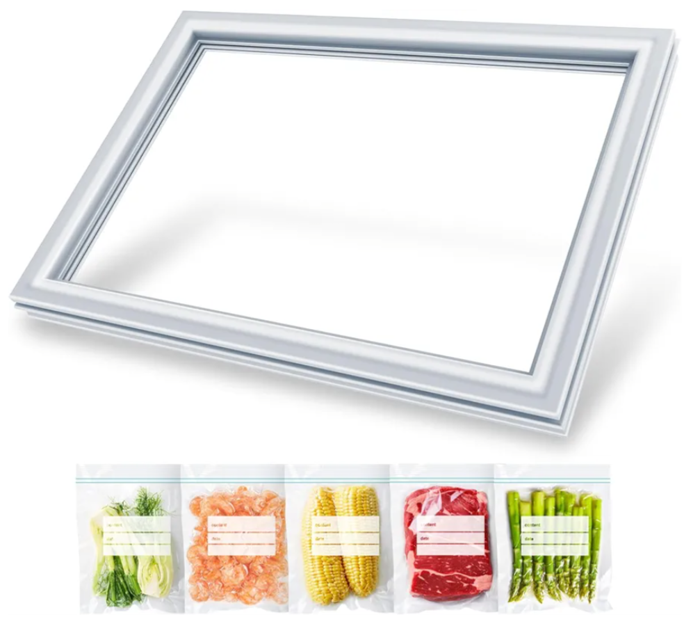 Upgraded 242193201 Refrigerator Door Gasket Replacement Compatible with Frigidaire Electrolux Refrigerator Parts Replaces Part Number PS7321340 AP5669862 EAP7321340 2689594 French Door Seal