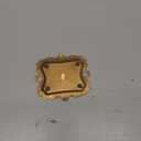 Funly mee Small Antique Trinket Dish Vintage Gold Jewelry Tray, Ring Holder
