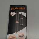 Heated Eyelash Curler - 2-in-1 Clip-Type Design, 3 Temperature Modes, Natural Curling 24H Long-Lasting Curl, Gift for Women & Girls, Light Pink