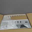 yarlung 2 Pack Bedside Organizer Hanging Caddy, Bunk Bed Shelf Plastic Storage Basket with Hooks for Bed Rail, Tissues, Remote Holder, Dorm, Bathroom, 2 Colors