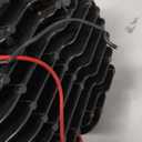 LUXEMOTO LED Headlight for V-Rod with Halo Ring DRL, LED Projection Front Light Head Lamp with High/Low Beam Daytime Running Light for Harley V-Rod VRSCA VRSCF Street Rod 2002-2016 Accessories