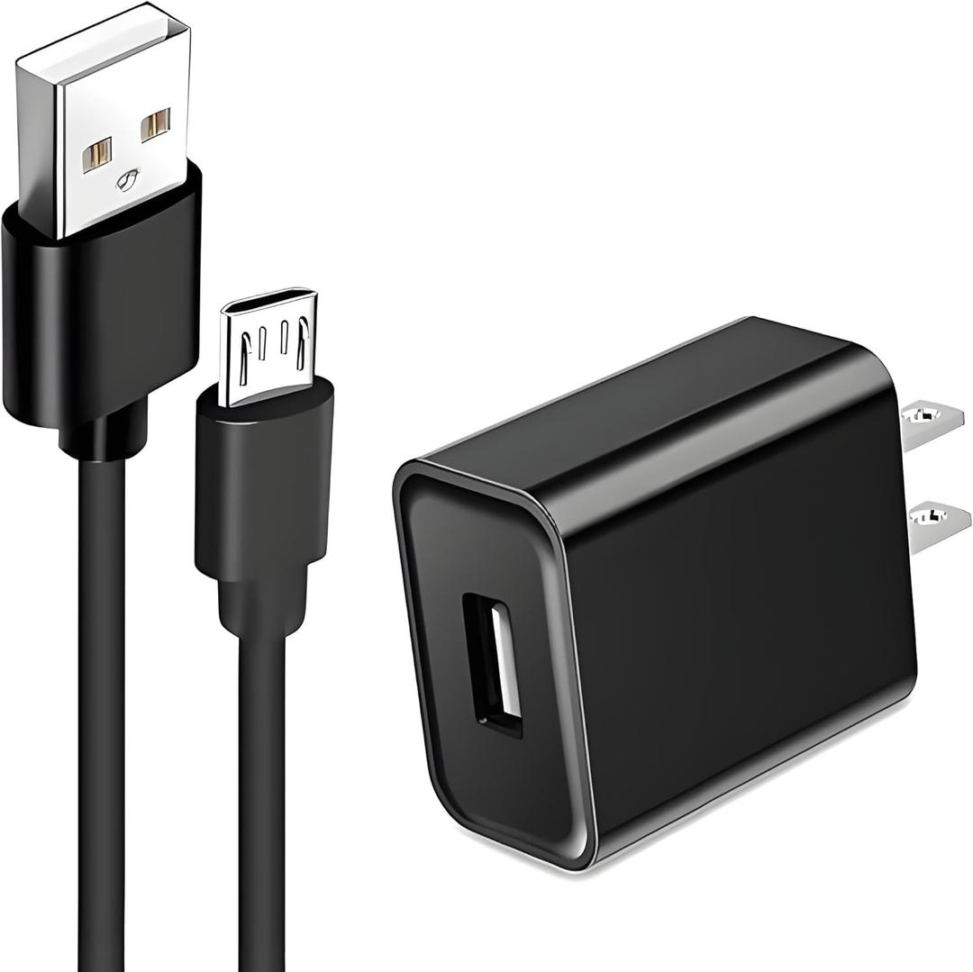 Micro USB Power Cable Adapter Charger for Roku Streaming Stick, Roku Express Plus, Rokus Premier/Plus, Rokus Voice Remote Pro Wall Charger Power Cable